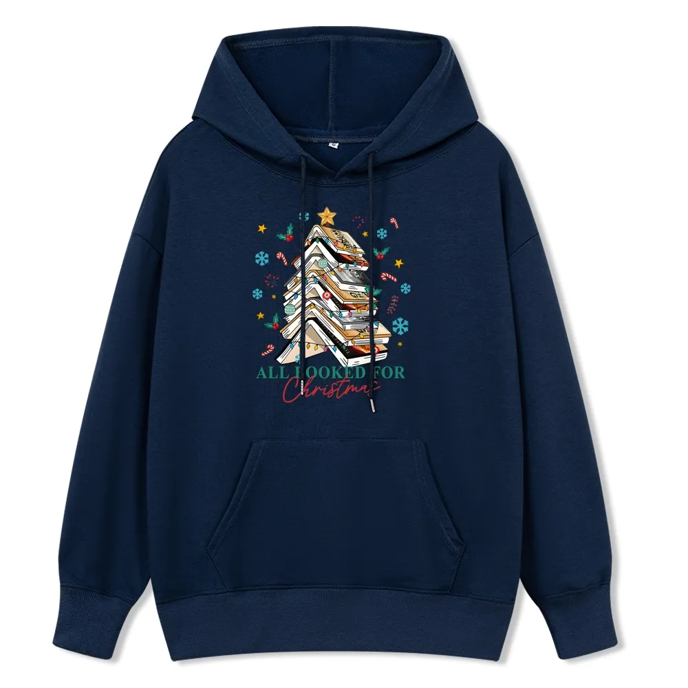 Pagewings Fourth Wing All Booked For Christmas Unisex Classic Hoodie