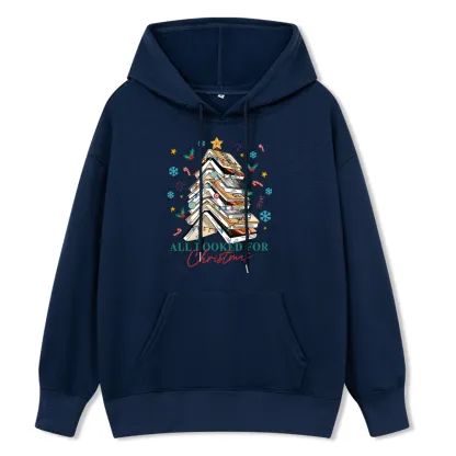 Pagewings Fourth Wing All Booked For Christmas Unisex Classic Hoodie