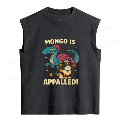 Pagewings Mongo Is Appalled Women's Washed Tank Top