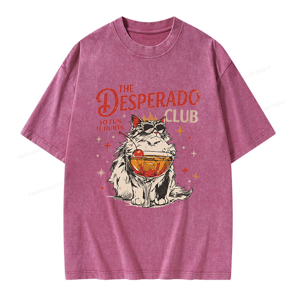 Pagewings Desperado Club Unisex Washed T-shirt