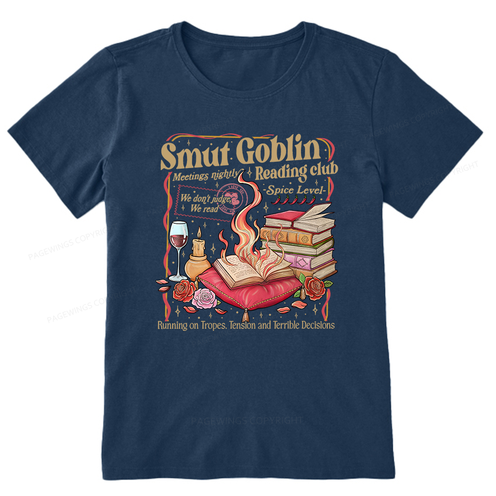 Pagewings Smut Goblin Dark Romance Unisex Classic T-shirt