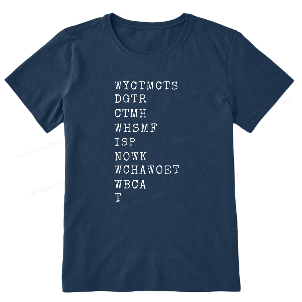 Pagewings Will You Come To My Cottage This Summer Unisex Classic T-shirt