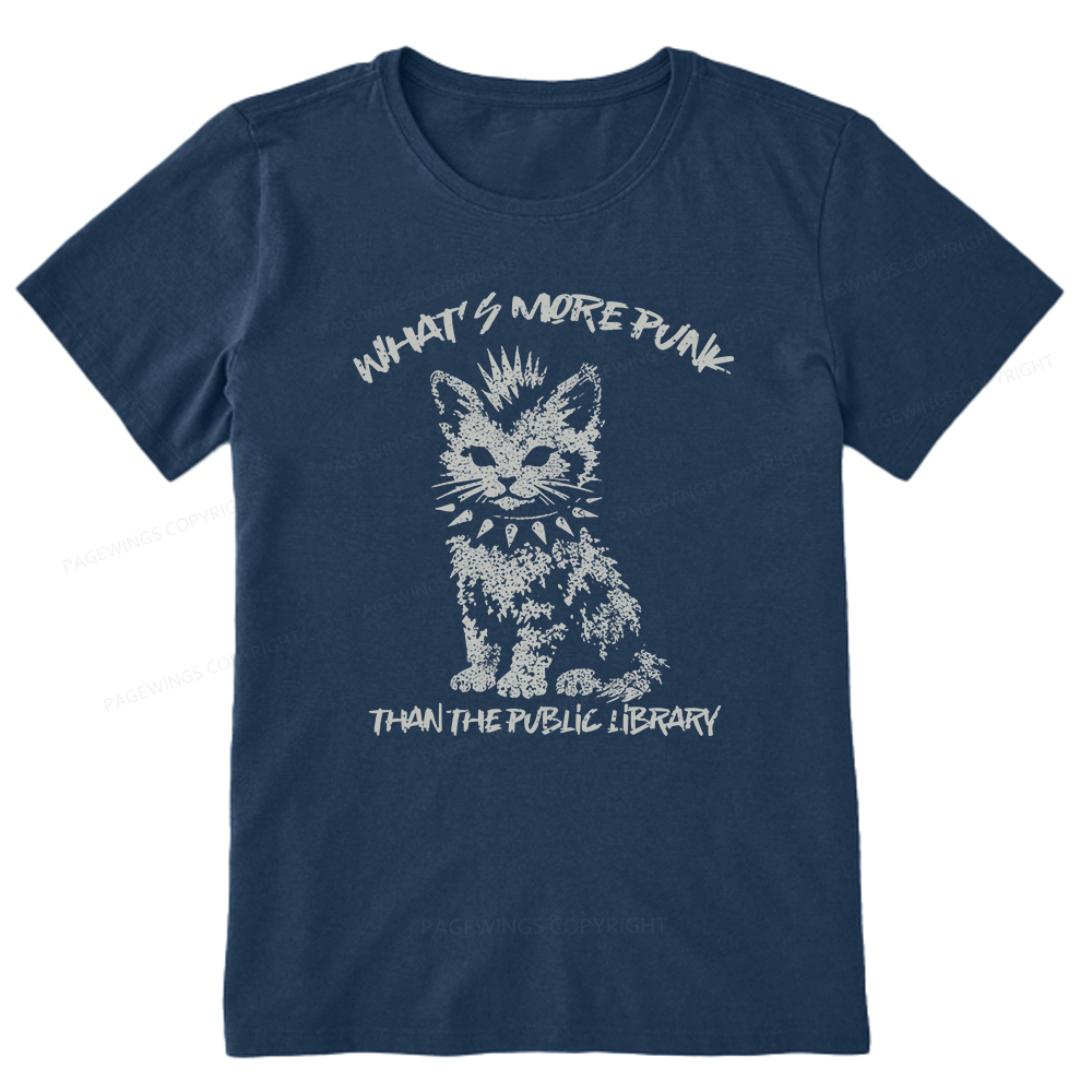 Pagewings What's More Punk Than The Public Library Unisex Classic T-shirt