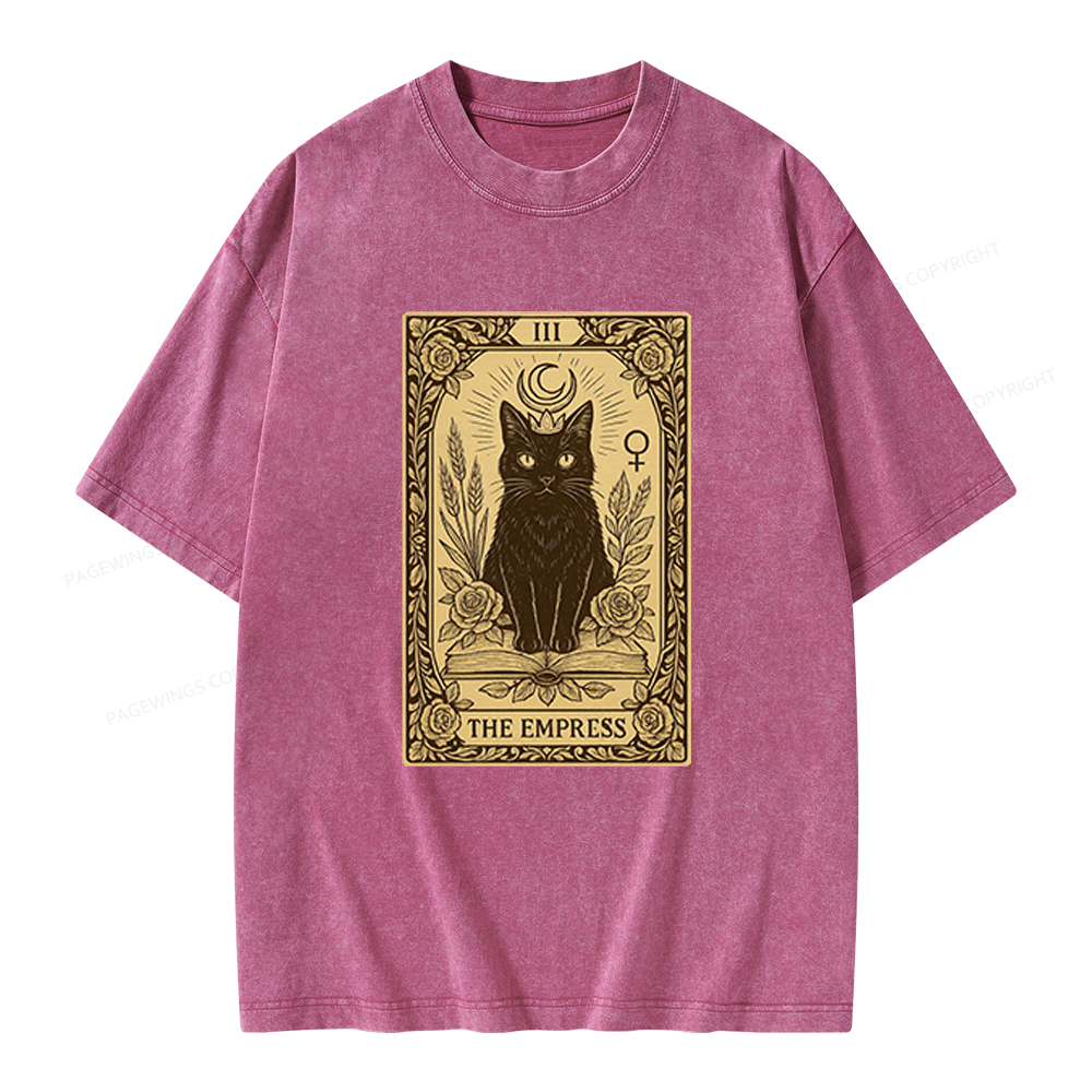 Pagewings The Empress Unisex Washed T-shirt