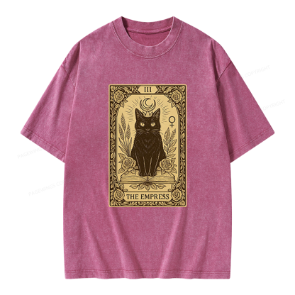 Pagewings The Empress Unisex Washed T-shirt