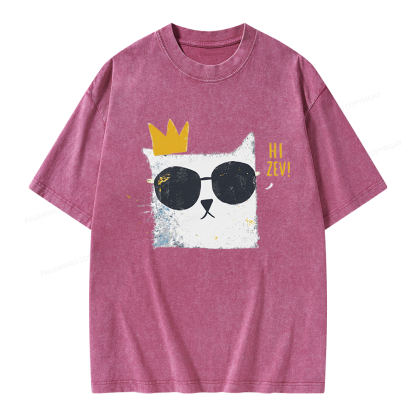 Pagewings Princess Donut Unisex Washed T-shirt