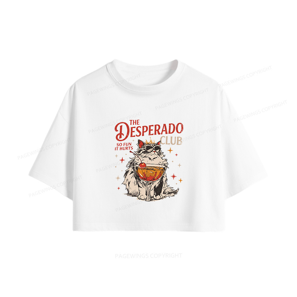 Pagewings Desperado Club Women Crop Tops