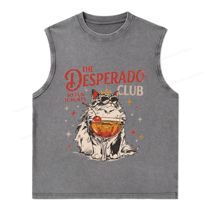 Pagewings Desperado Club Unisex Washed Tank Top