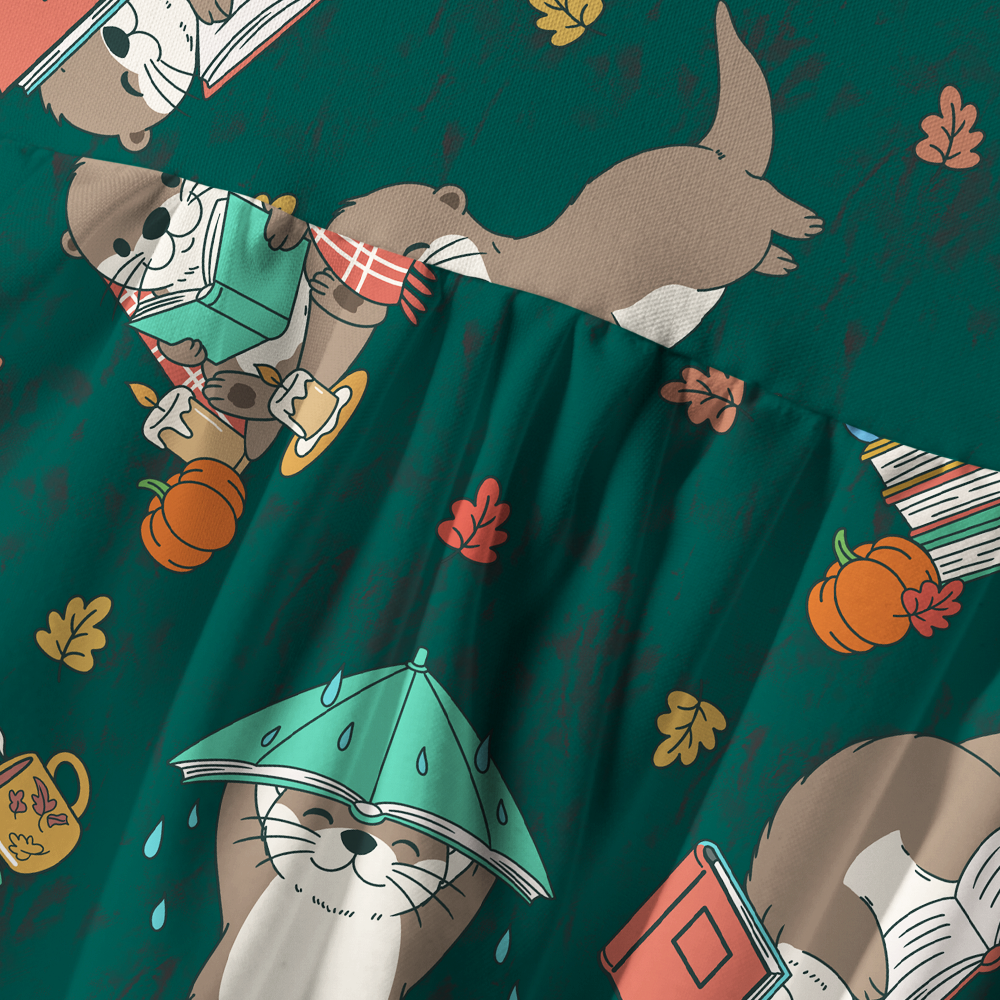 Pagewings Book Lover Printed Spaghetti Strap Midi Sundress