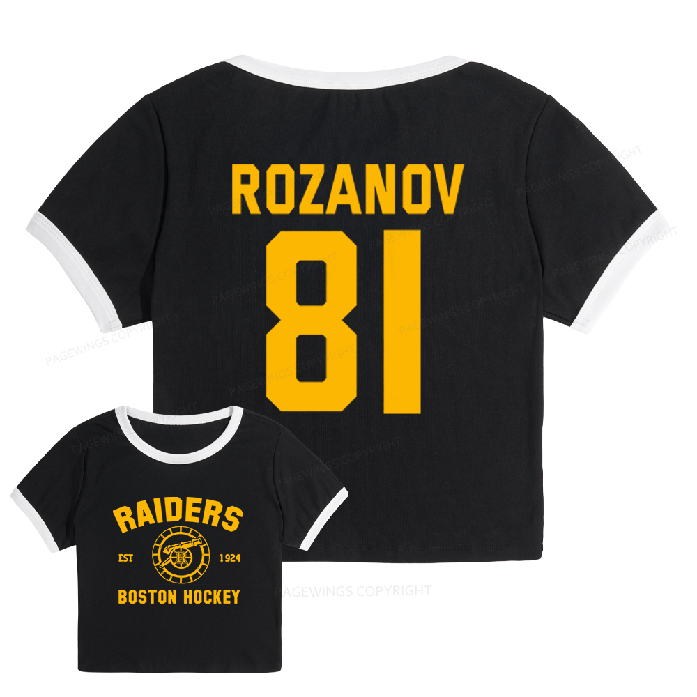 Pagewings Romance Novel Lover Baby Tee Cropped Ringer T-Shirt 