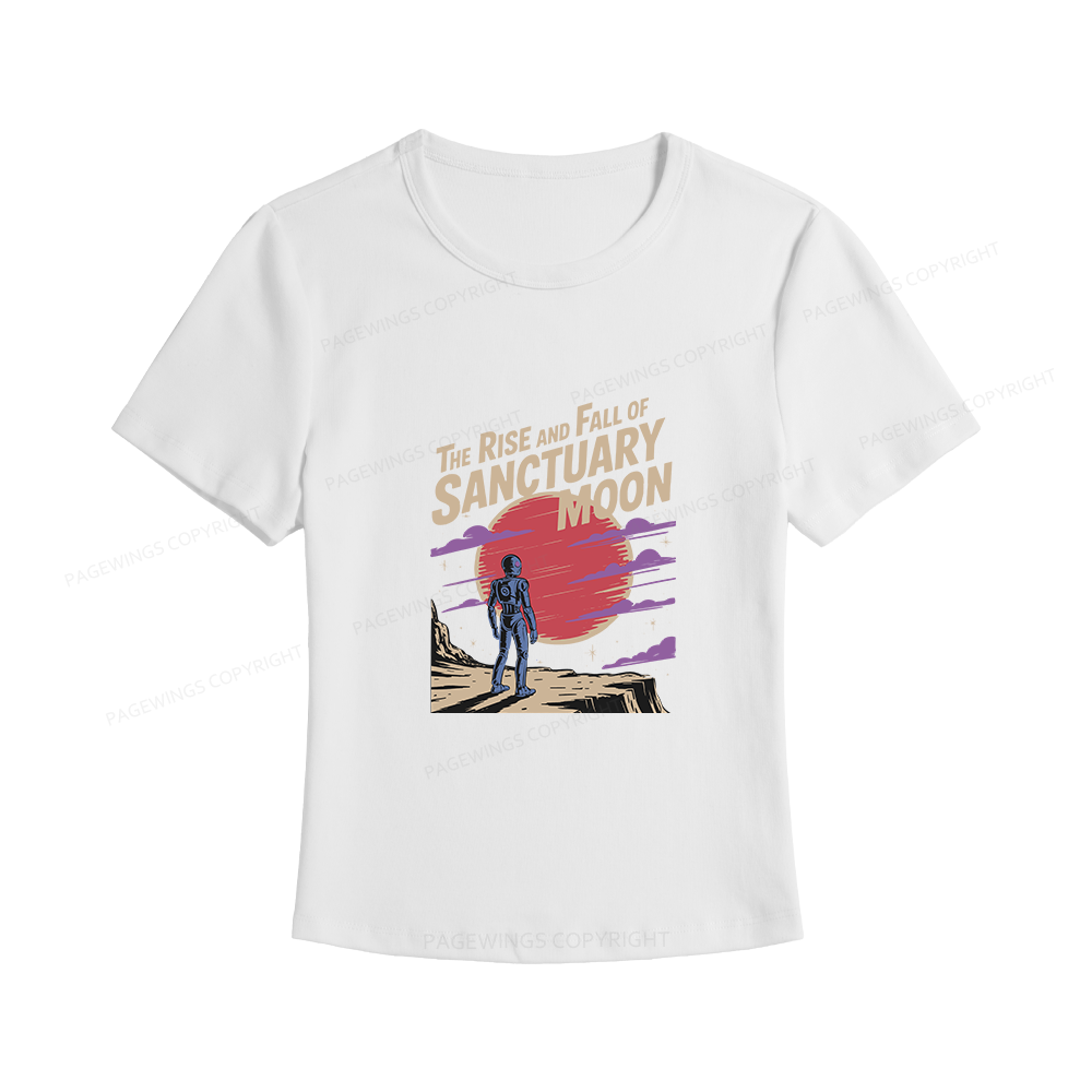 Pagewings Sci-Fi Book Lovers Women's Baby Tee