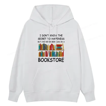 Pagewings I've Never Been Sad In A Bookstore Unisex Classic Hoodie