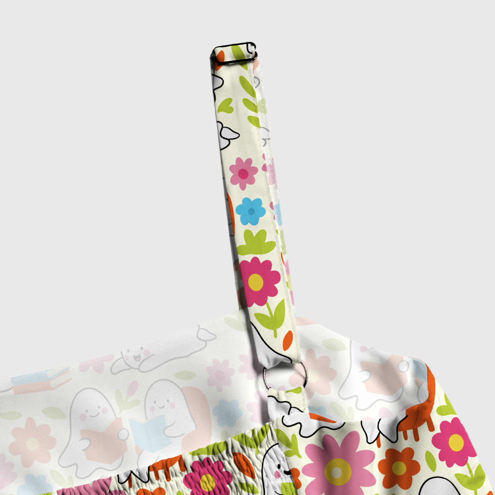 Pagewings Ghosts Love Reading Maxi Dress