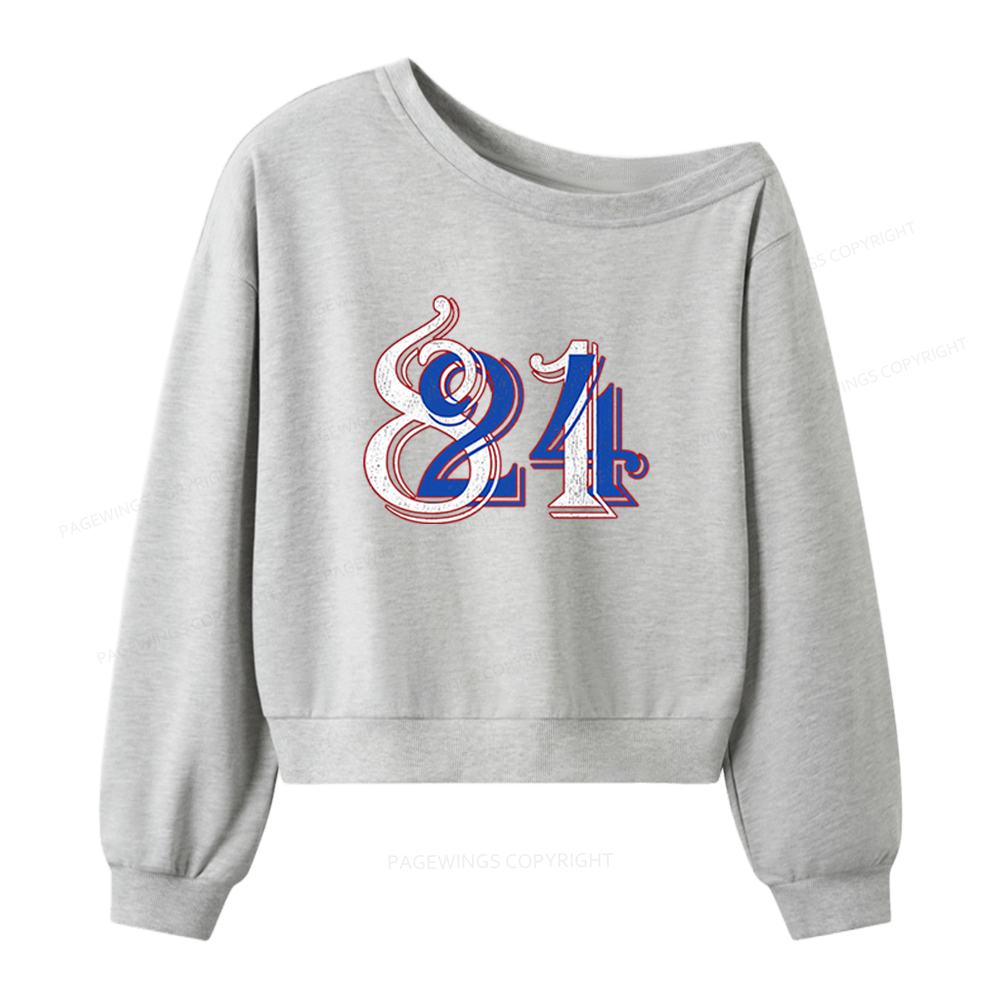 Pagewings Romance Novel Lover Women Off Shoulder Sweatshirt