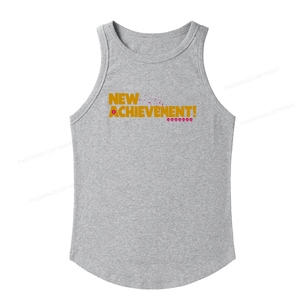 Pagewings Slim Fit New Achievement Women's Fitted Tank Top 