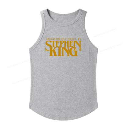Pagewings Slim Fit Stephen King Women's Fitted Tank Top