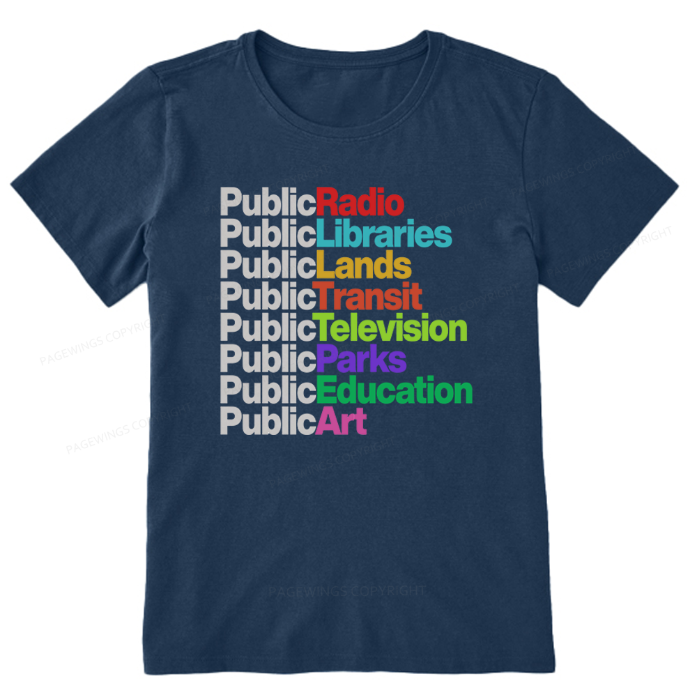 Pagewings Public Libraries Unisex Classic T-shirt