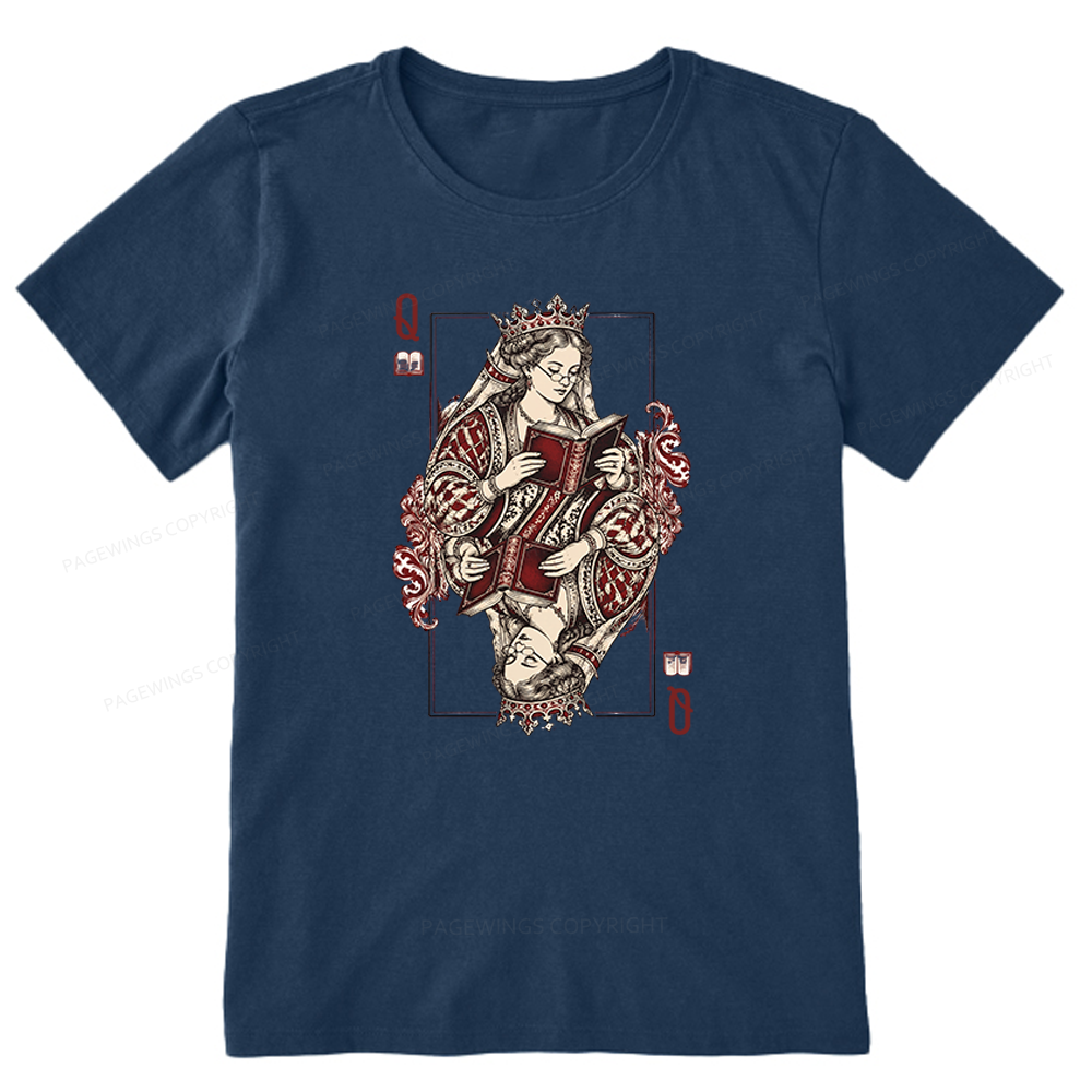 Pagewings Queen of Books Unisex Classic T-shirt