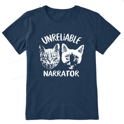 Pagewings Unreliable Narrator Unisex Classic T-shirt