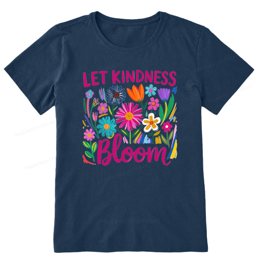 Pagewings Let Kindness Bloom Unisex Classic T-shirt
