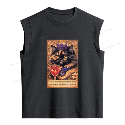 Pagewings Princess Donut Bloom Women's Washed Tank Top