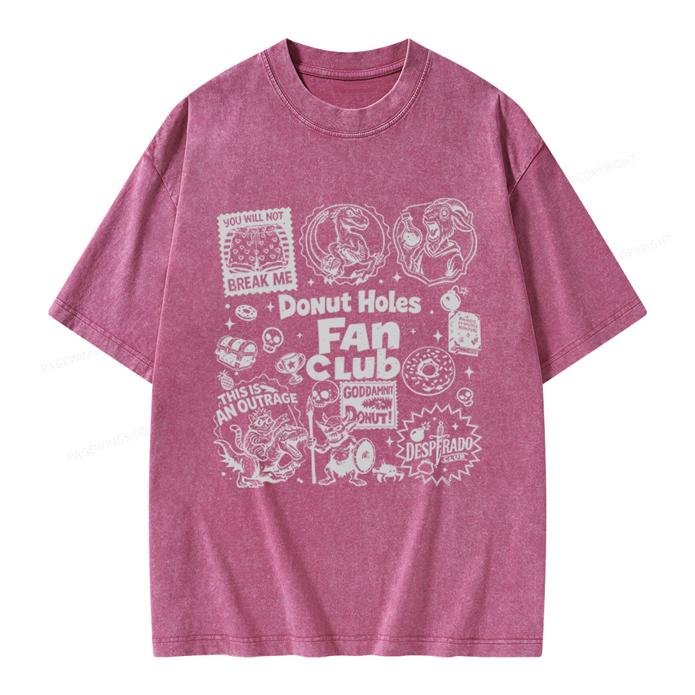 Pagewings Sci-Fi Novel Lover Unisex Washed T-shirt