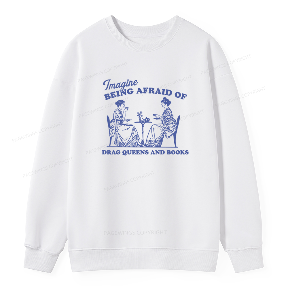 Pagewings Drag Queens Unisex Classic Sweatshirt