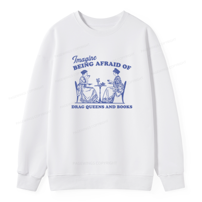 Pagewings Drag Queens Unisex Classic Sweatshirt