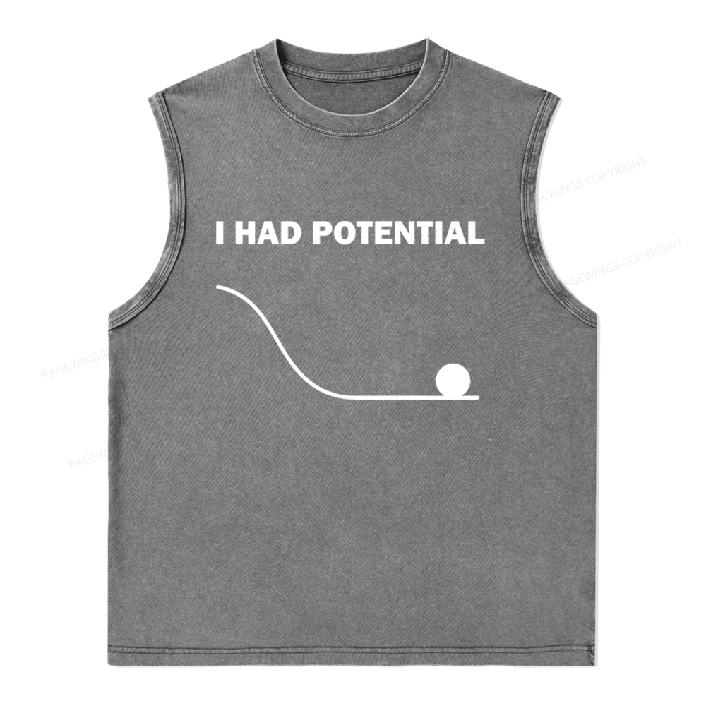 Pagewings Science Fiction Nerd Unisex Washed Tank Top