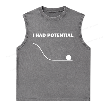 Pagewings Science Fiction Nerd Unisex Washed Tank Top
