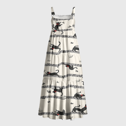 Pagewings Cats Read Books Maxi Dress