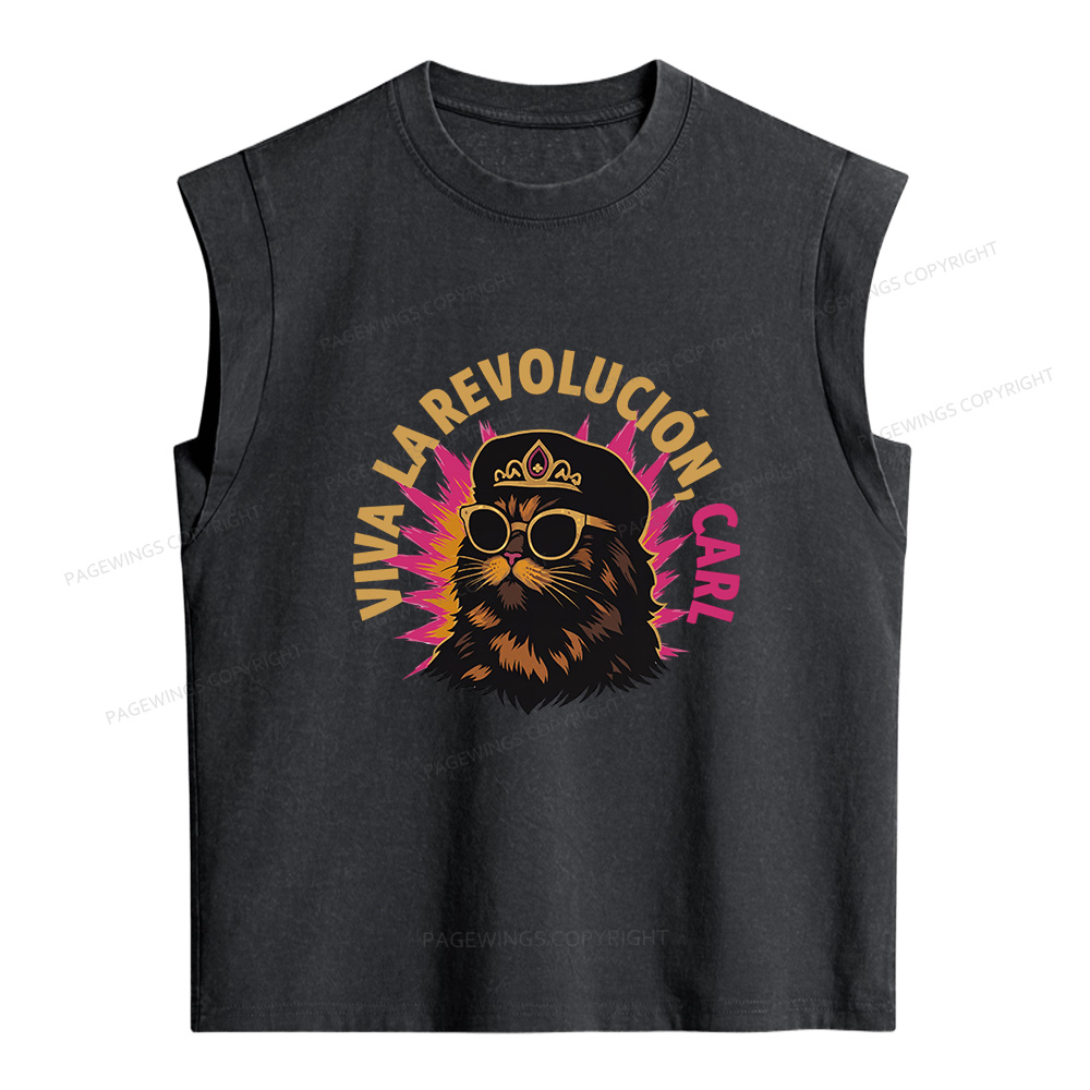Pagewings Sci-Fi Novel Lover Women's Washed Tank Top
