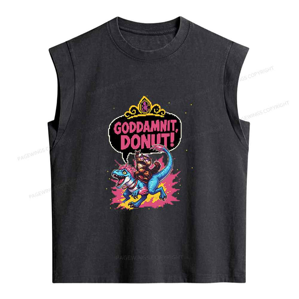 Pagewings Sci-Fi Novel Lover Women's Washed Tank Top