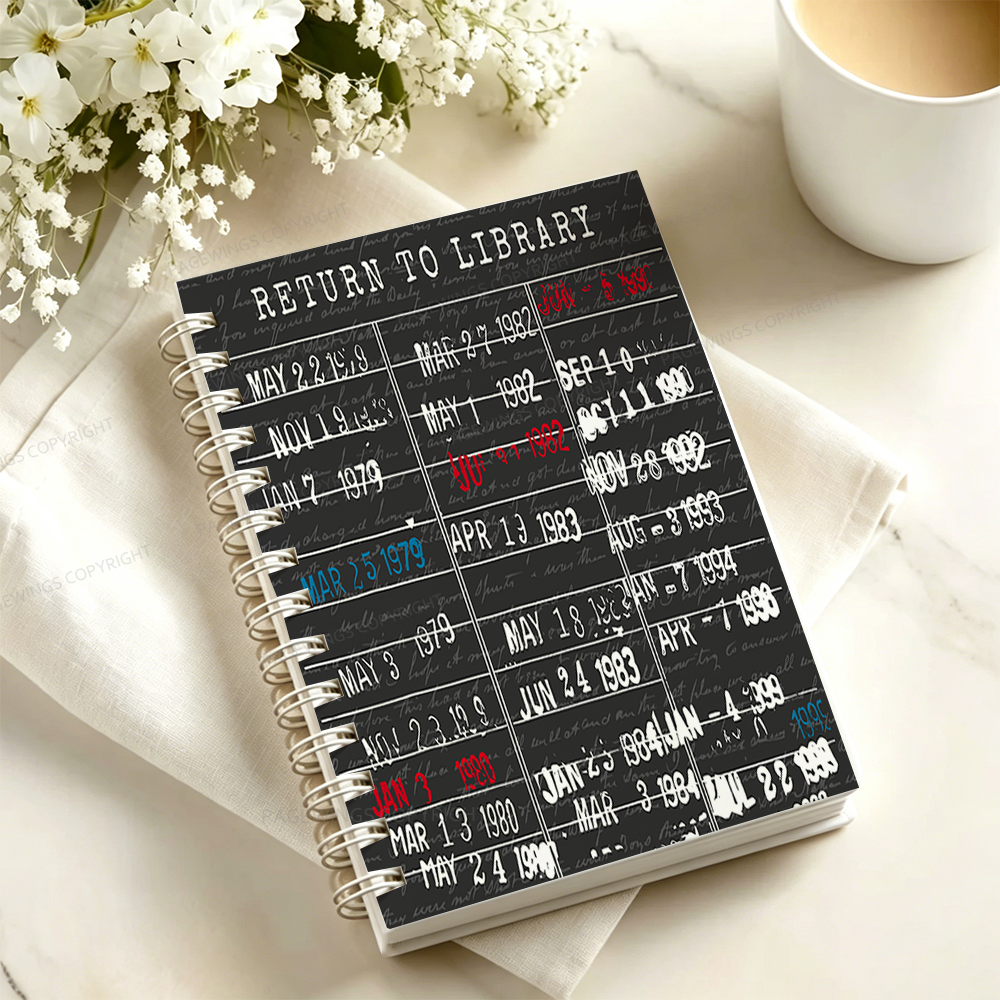 Pagewings When You Have a Library Card Spiral Notebook