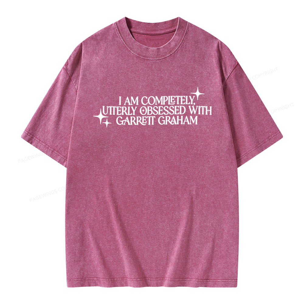 Pagewings Hockey Romace Unisex Washed T-shirt