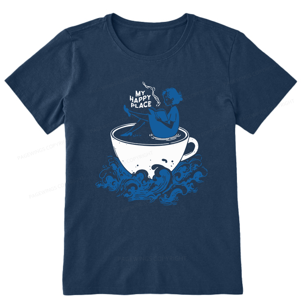 Pagewings My Happy Place Unisex Classic T-shirt