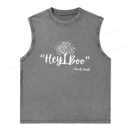 Pagewings To Kill a Mockingbird Unisex Washed Tank Top