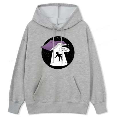 Pagewings Take Me Away Unisex Classic Hoodie