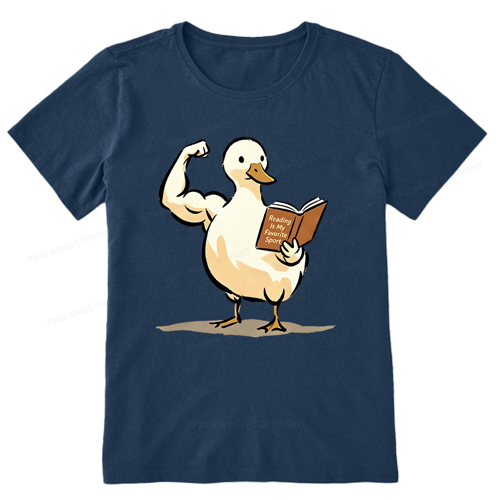 Pagewings Reading is My Favorite Sport Unisex Classic T-shirt