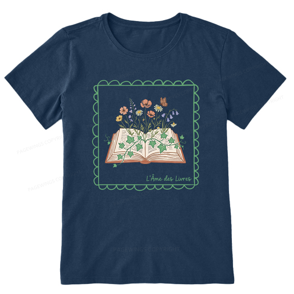 Pagewings The Soul of Books Unisex Classic T-shirt