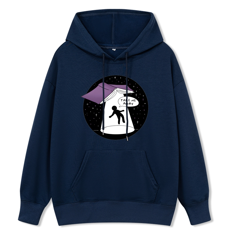 Pagewings Take Me Away Unisex Classic Hoodie