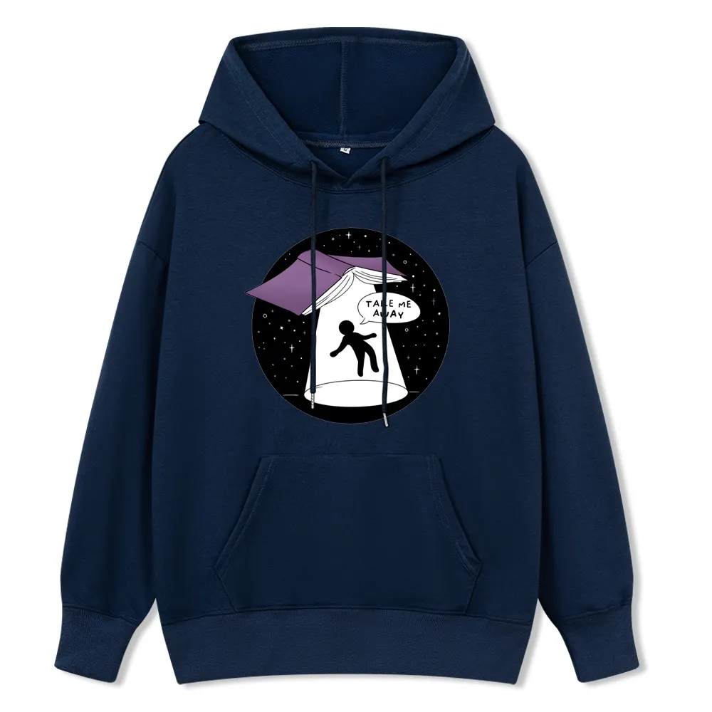 Pagewings Take Me Away Unisex Classic Hoodie