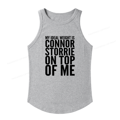Pagewings Slim Fit Romance Lover Women's Fitted Tank Top 