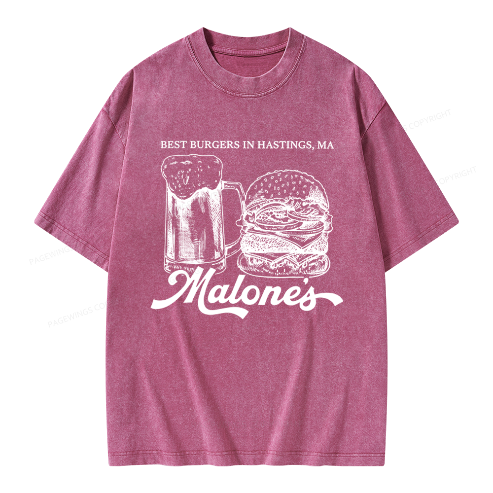 Pagewings Hockey Romance Unisex Washed T-shirt