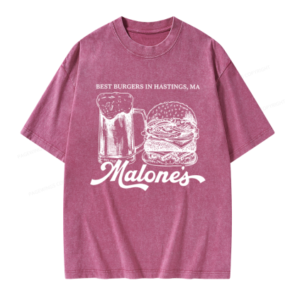 Pagewings Hockey Romance Unisex Washed T-shirt