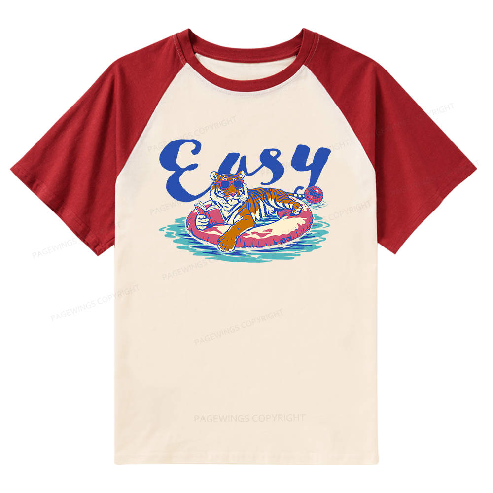 Pagewings Summer Reading Raglan T-shirt
