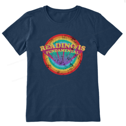 Pagewings Reading Is Fundamental Unisex Classic T-shirt