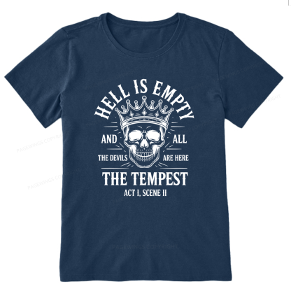 Pagewings Hell is Empty And All The Devils Are Here Unisex Classic T-shirt
