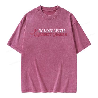 Pagewings Hockey Romance Unisex Washed T-shirt