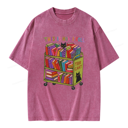 Pagewings This Is How I Roll Unisex Washed T-shirt